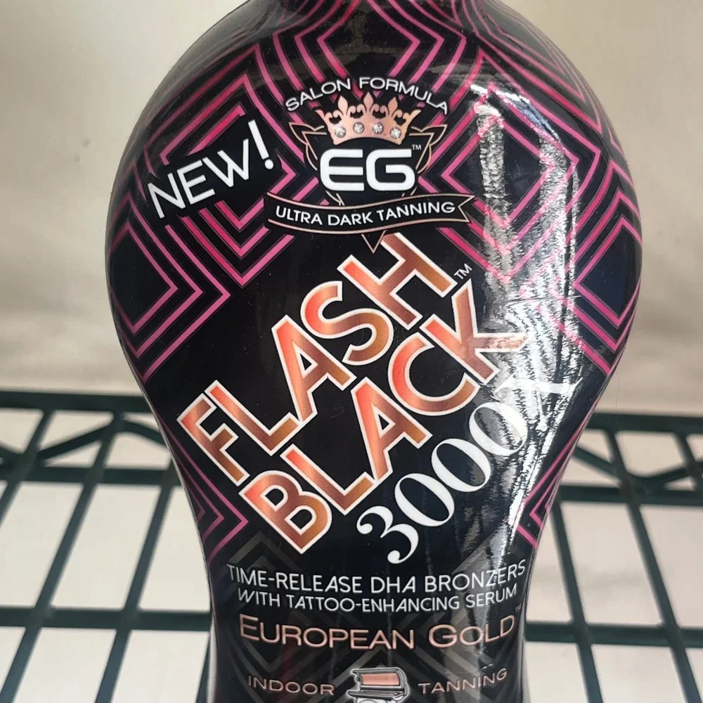 European Gold Flash‎ Black 3000X Tanning Lotion Bronzer 12oz
